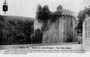 Iconographie - Ruines du vieux Château. Tour des prisons