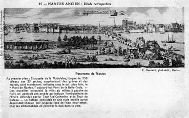 Iconographie - Etude rétrospective - Panorama de Nantes