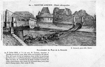Iconographie - Etude rétrospective - Ecroulement du Pont de la Rotonde