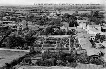 Iconographie - Vue panoramique (côté Ouest )