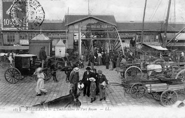 Iconographie - Bordeaux - L'embarcadère de Port Royan