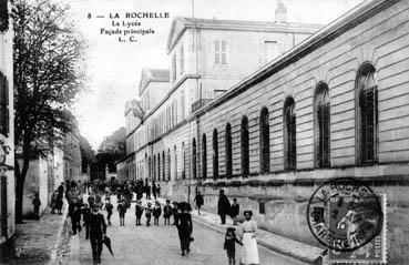 Iconographie - Le lycée, la façade principale