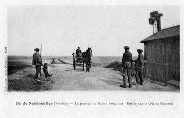 Iconographie - Le passage du Gois à basse mer