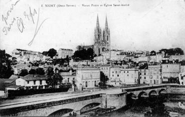 Iconographie - Vieux ponts et église Saint-André