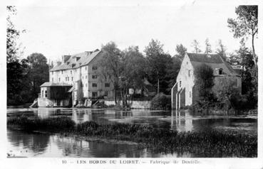 Iconographie - Les bords du Loiret - Fabrique de dentelles