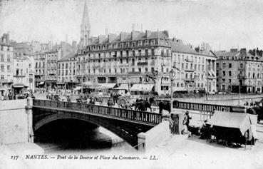 Iconographie - Pont de la Bourse et place du Commerce