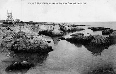 Iconographie - Vue de la Côte de Penchâteau