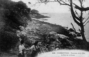 Iconographie - Panorama de la côte du Bois de la Chaize