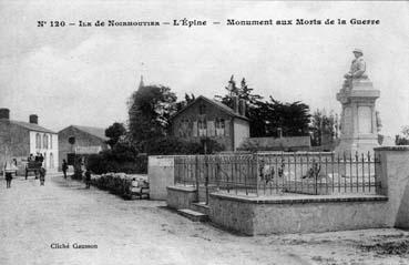 Iconographie - Monument aux Morts de la Guerre