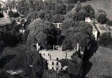 Iconographie - Vue aérienne du château
