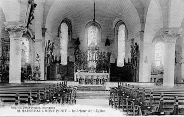 Iconographie - Intérieur de l'église