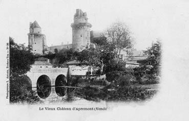 Iconographie - Le vieux château d'Apremont (Vendée)