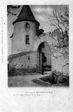 Iconographie - Le Puy-Blin. L'entrée et la tour