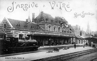 Iconographie - Vitré - J'arrive à Vitré - Bon souvenir