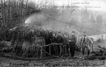 Iconographie - Montdidier - Guerre 1914-15 - Un hôtel réputé