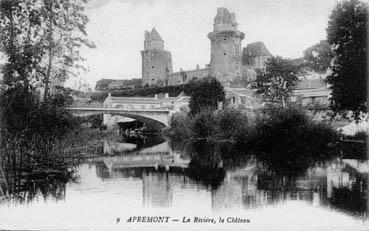 Iconographie - La rivière, le château