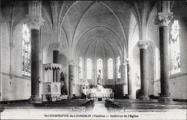 Iconographie - Intérieur de l'église