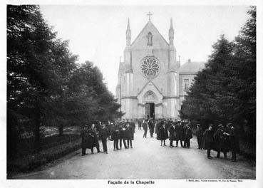 Iconographie - Institution Richelieu - Façade de la chapelle