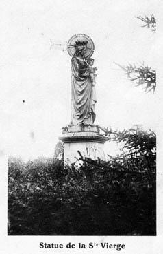 Iconographie - Institution Richelieu - Statue de la Sainte-Vierge