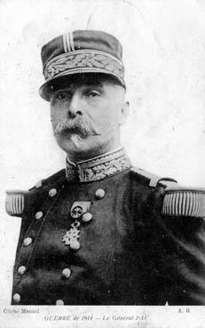 Iconographie - Guerre de 1914 - Le général Pau