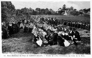 Iconographie - Noce bretonne au pays de Cornouaille