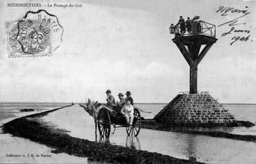 Iconographie - Noirmoutier - Le passage du Goâ