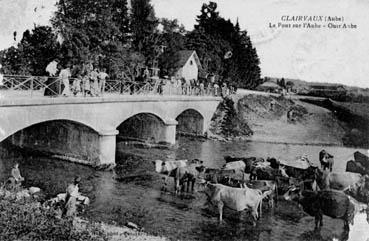 Iconographie - Clairvaux - Le pont sur l'Aube