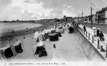 Iconographie - Vue générale de la plage