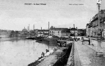 Iconographie - Pontivy - Le quai Niémen