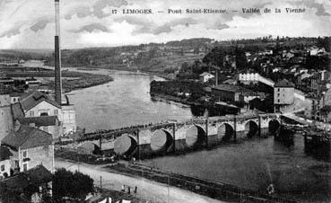 Iconographie - Pont Saint-Etienne - Vallée de la Vienne