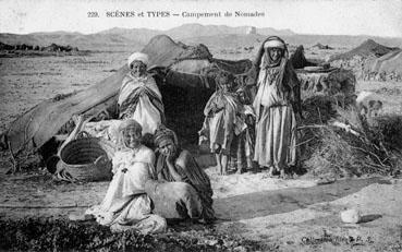 Iconographie - Campement de nomades