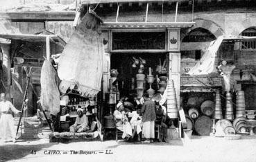 Iconographie - Le Caire - Le bazar indigène