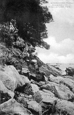 Iconographie - Bois de la Chaize - Rochers de l'anse Saint-Pierre