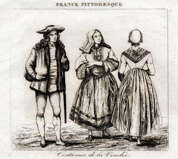 Iconographie - Costumes de la Vendée