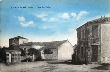 Iconographie - Place de l'Eglise