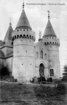 Iconographie - Notre-Dame de Bourgenet - Façade de la chapelle