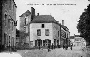 Iconographie - Carrefour du haut de la rue de la Chaussée