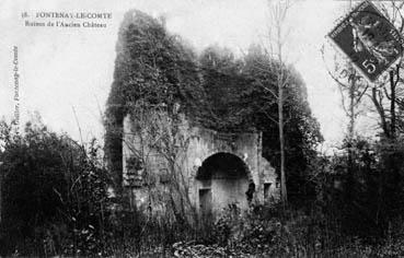 Iconographie - Ruines de l'Ancien Château