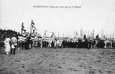 Iconographie - Plage des Dames un jour de régates