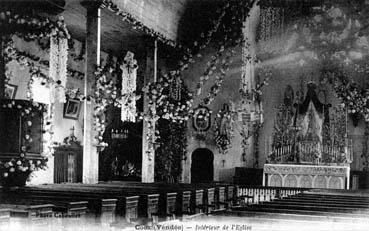 Iconographie - Intérieur de l'église