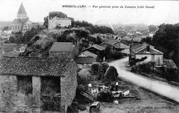 Iconographie - Vue générale prise du calvaire (côté Ouest)