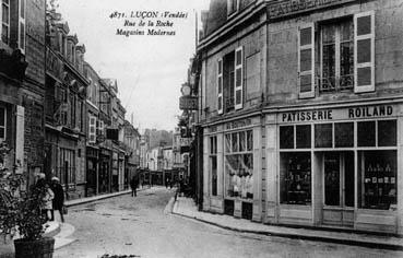 Iconographie - Rue de la Roche - Magasins modernes