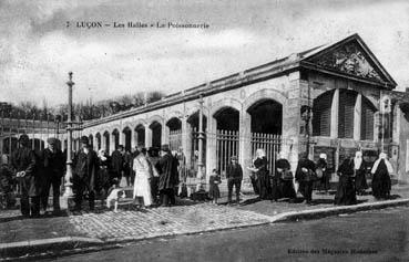 Iconographie - Les halles - La poissonnerie