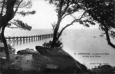 Iconographie - La jetée et la rade du Bois de la Chaize