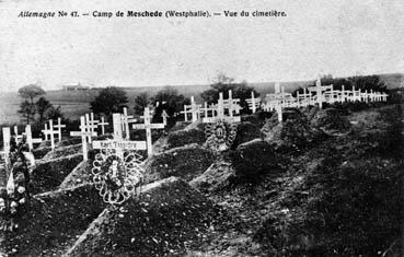 Iconographie - Meschede (Westphalie) - Vue du cimetière