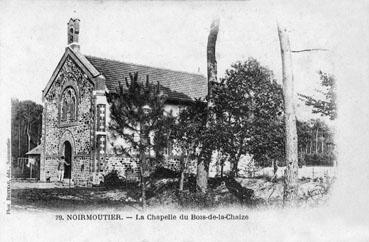 Iconographie - La chapelle du Bois de la Chaize
