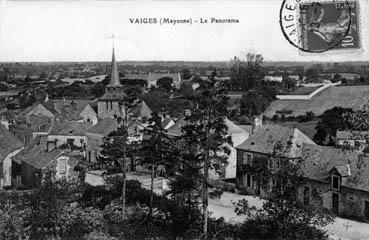 Iconographie - Vaiges - Le panorama