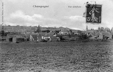 Iconographie - Champagné - Vue générale