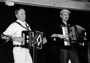 Iconographie - Accordéoniste à la Fête de la Maison de la Vie Rurale