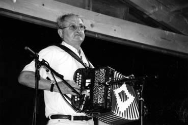 Iconographie - Accordéoniste à la Fête de la Maison de la Vie Rurale